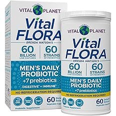 Vital-Floral Best Probiotic for Men's Gut Health: Top 3 Choices